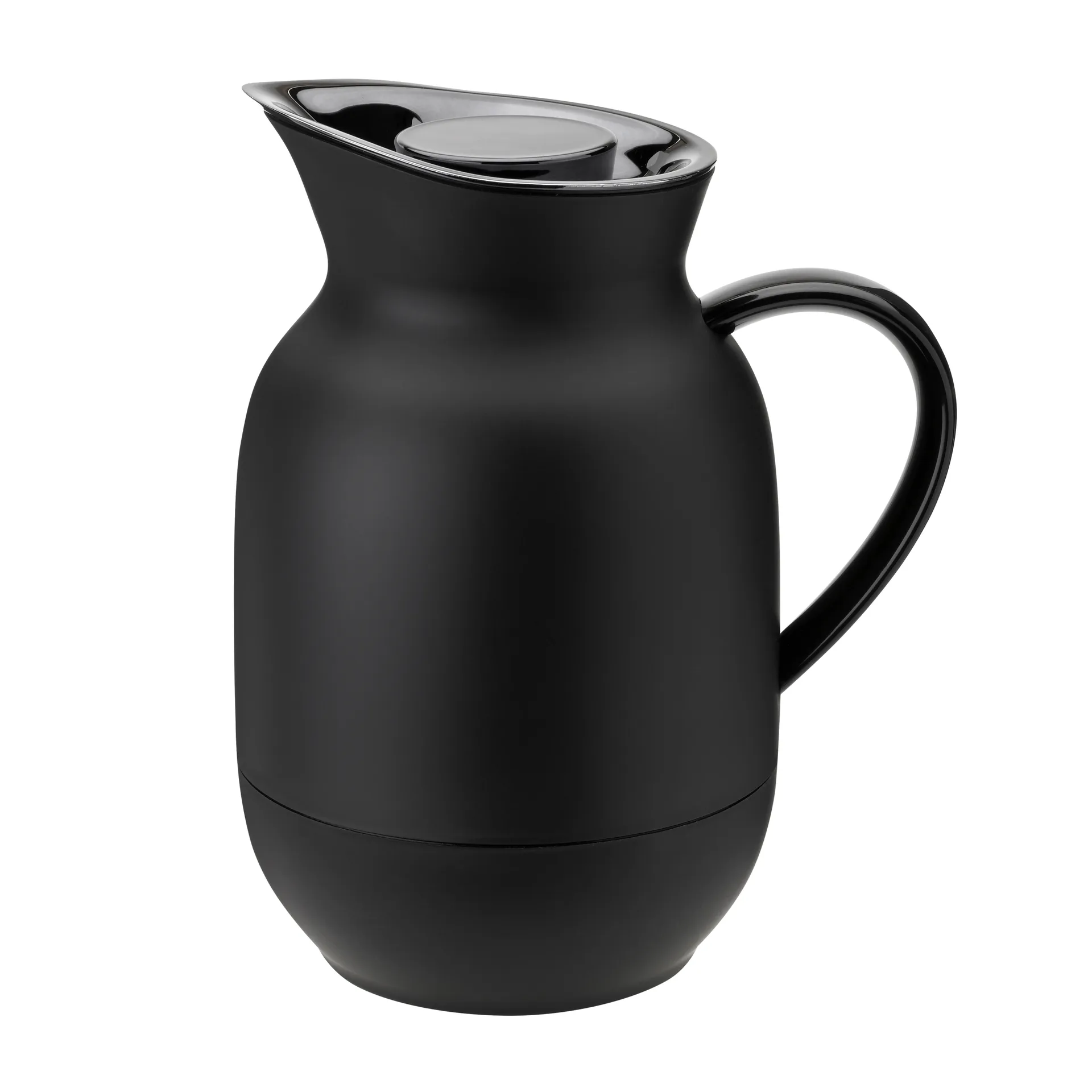 Amphora サーモス ジャグ コーヒー 1 L, Soft black Stelton | ステルトン