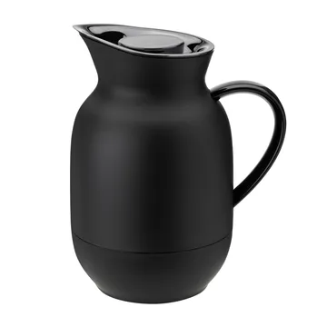 Amphora サーモス ジャグ コーヒー 1 L - Soft black - Stelton | ステルトン