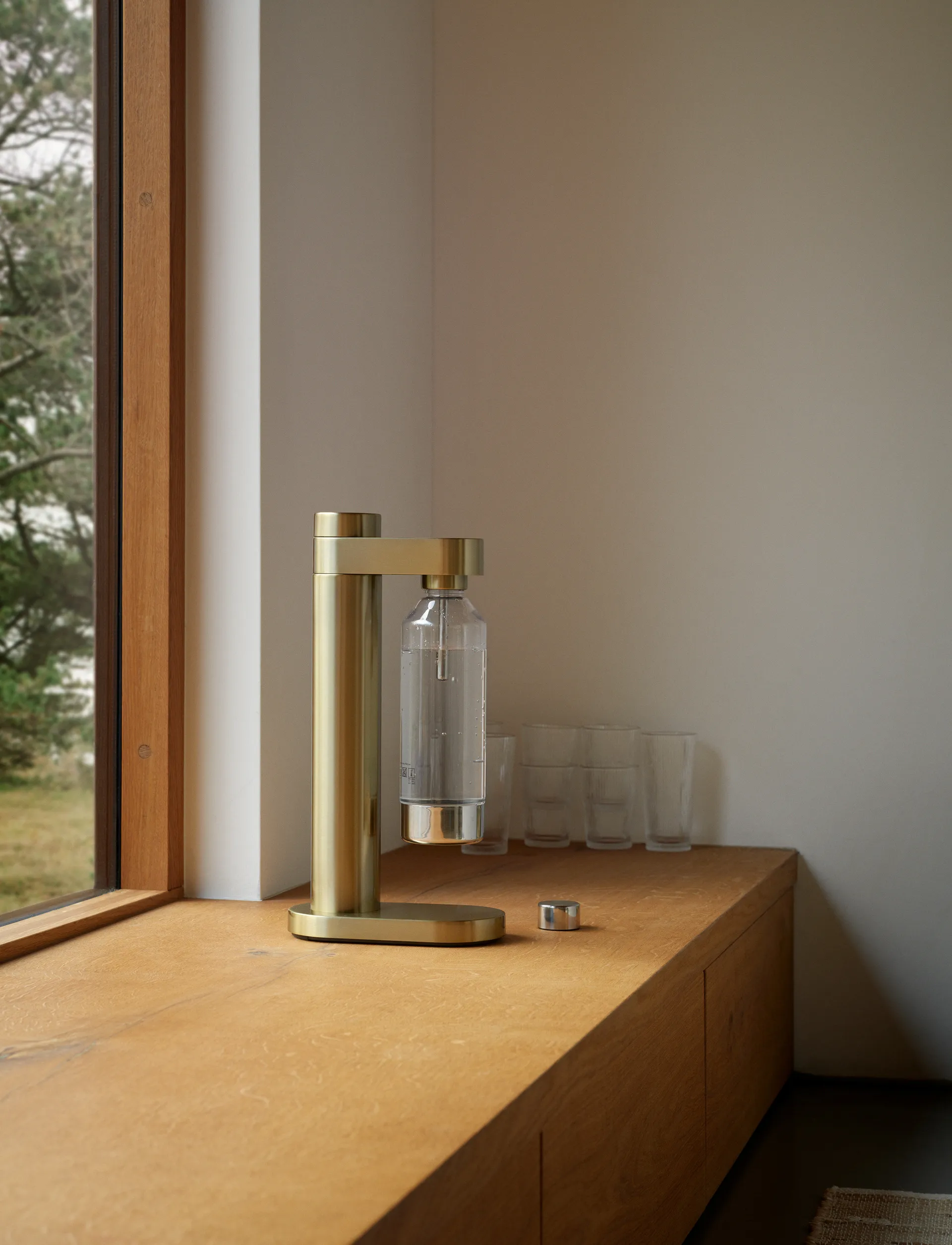 炭酸水メーカー, Brushed Brass Stelton | ステルトン