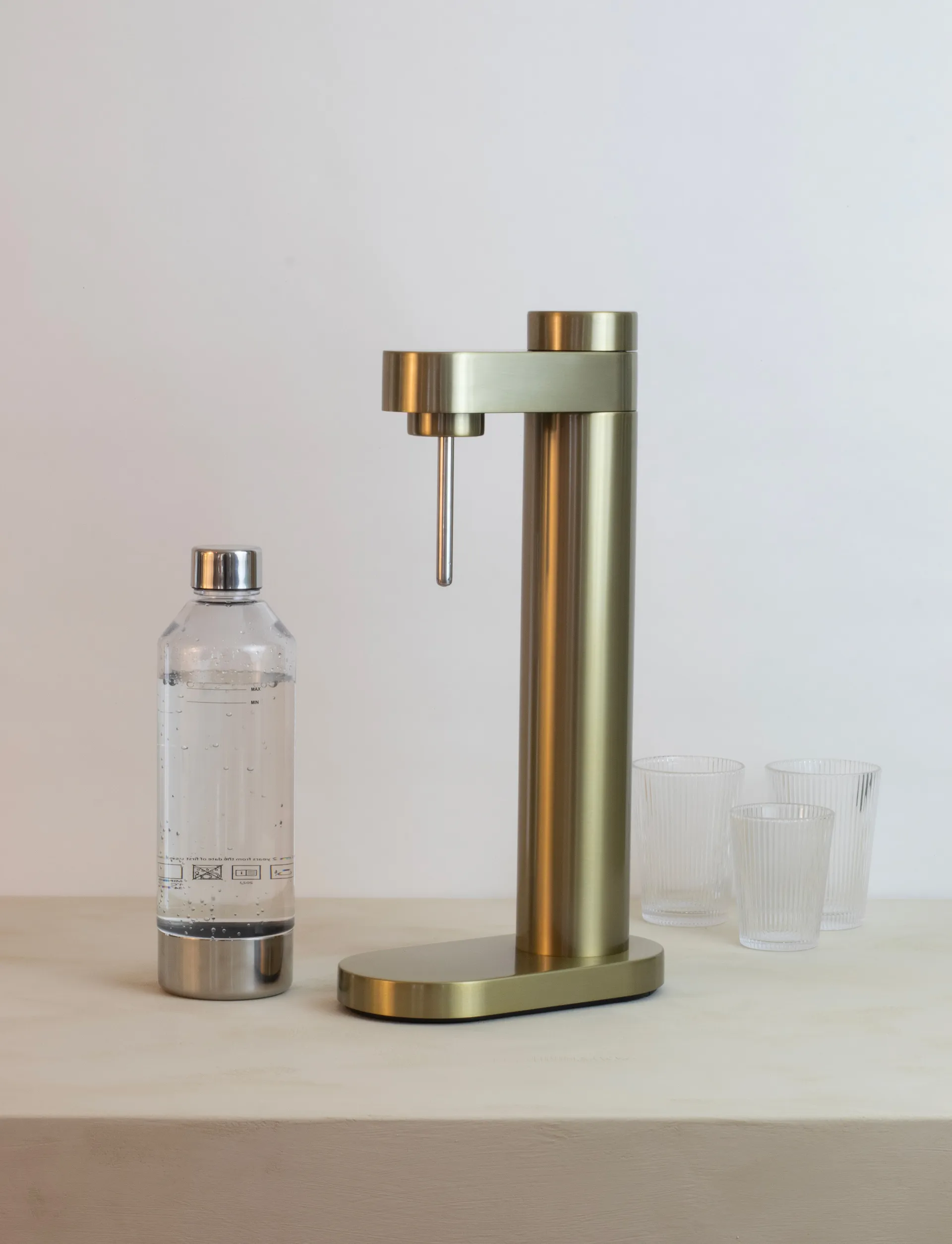 炭酸水メーカー, Brushed Brass Stelton | ステルトン