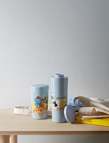 Carrie サーモス flask 0.5L - Moomin sky - Stelton | ステルトン