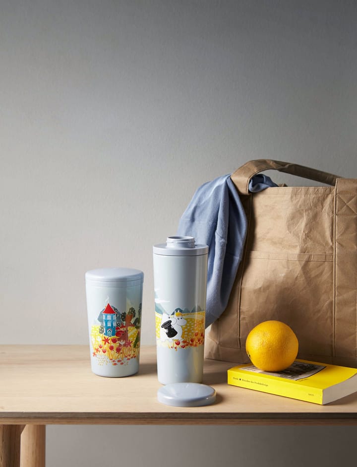 Carrie サーモス flask 0.5L - Moomin sky - Stelton | ステルトン