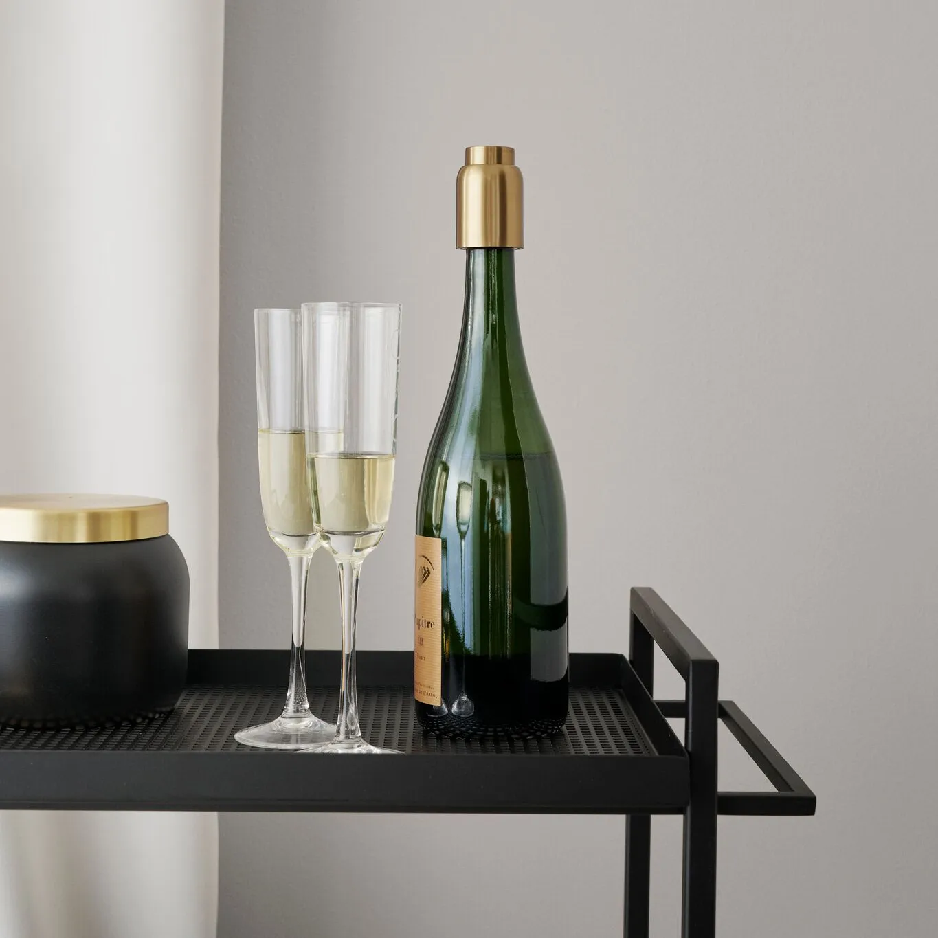 Collar vacuum cork, brass Stelton | ステルトン