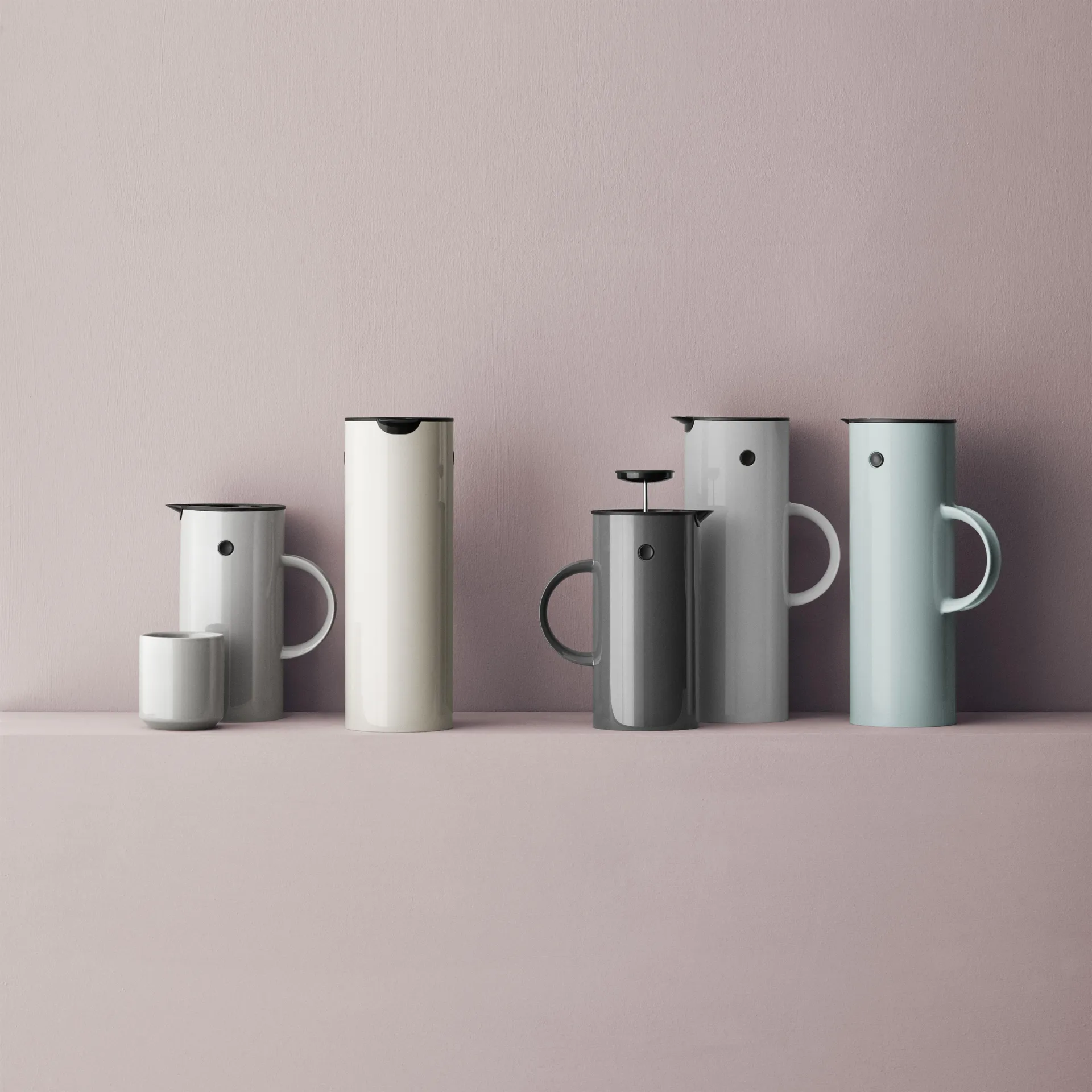 EM77 Stelton バキュームジャグ 1 L, dusty green Stelton | ステルトン