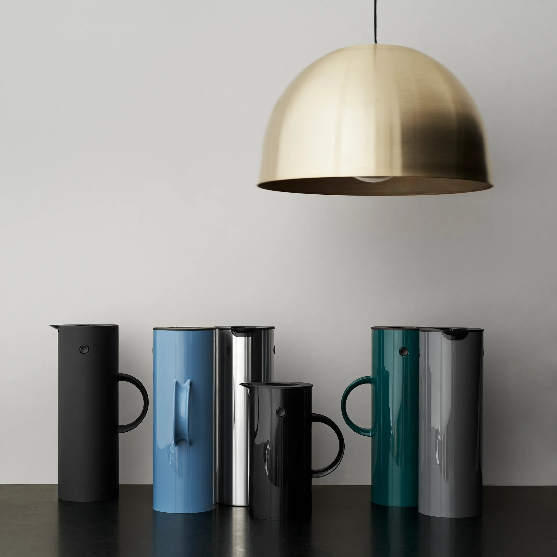 EM77 Stelton バキュームジャグ 1 L, granite grey shiny Stelton | ステルトン