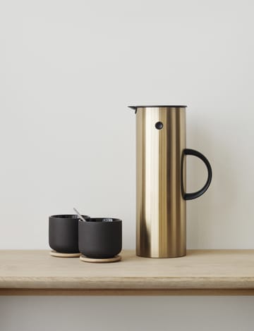 EM77 Stelton バキュームジャグ 1L - Brushed brass - Stelton | ステルトン