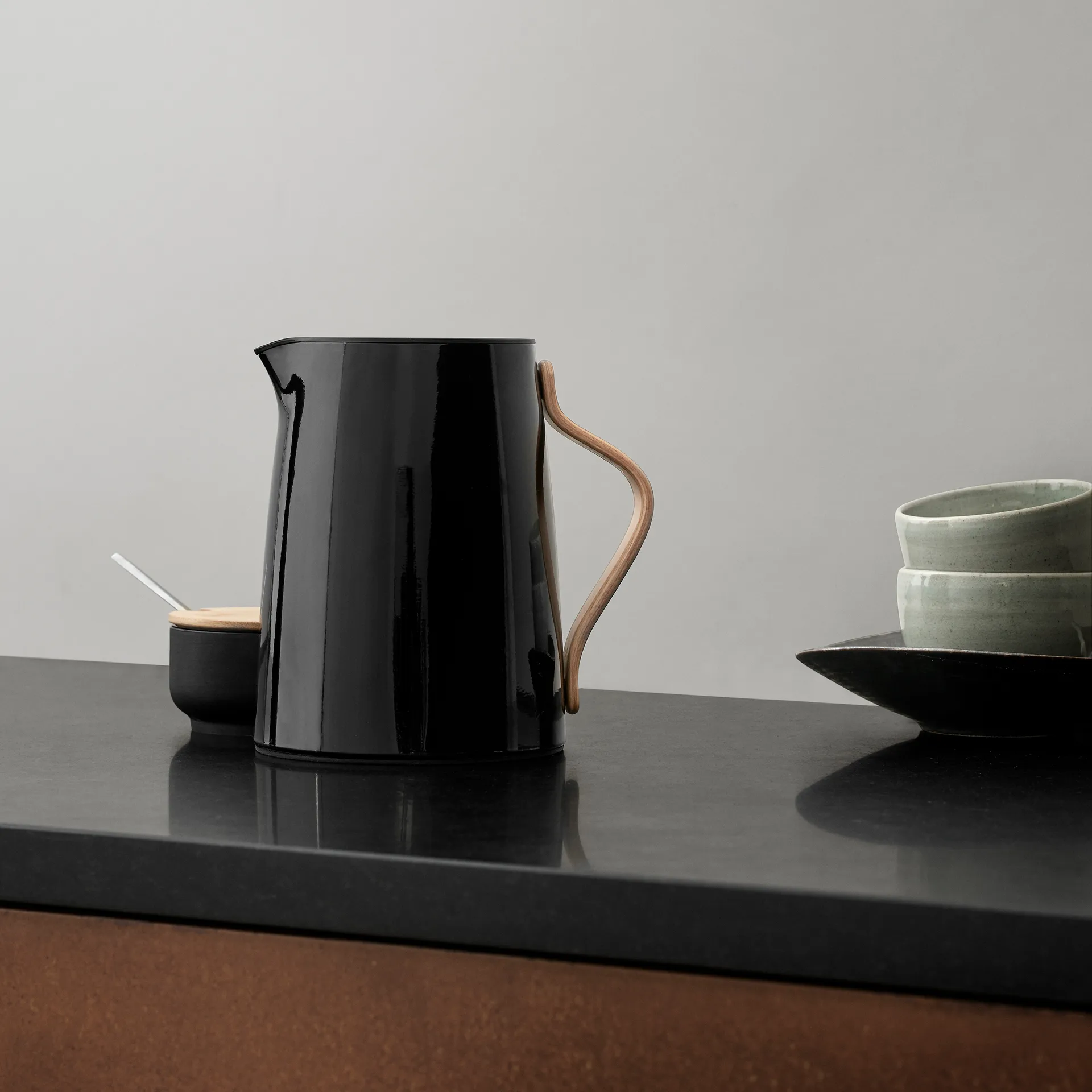Emma ティー バキュームジャグ, Black Stelton | ステルトン