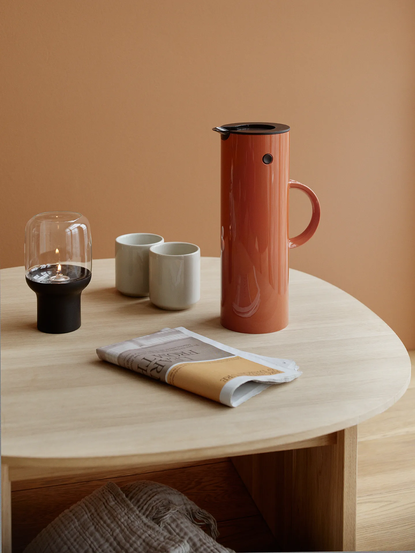Hoop ハリケーン ランタン Ø10 cm, Black Stelton | ステルトン