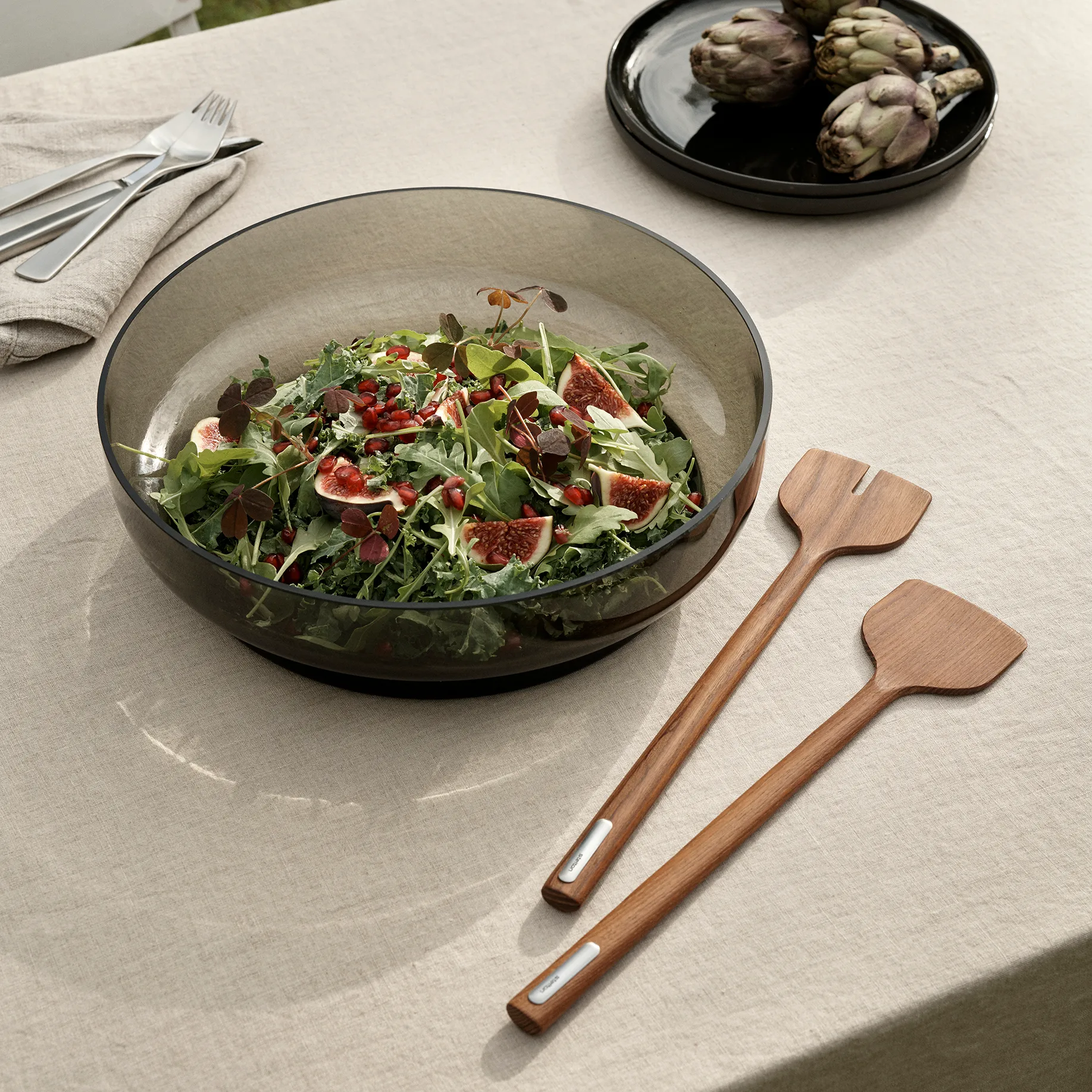 Hoop サービングボウル, smoke (grey) Stelton | ステルトン