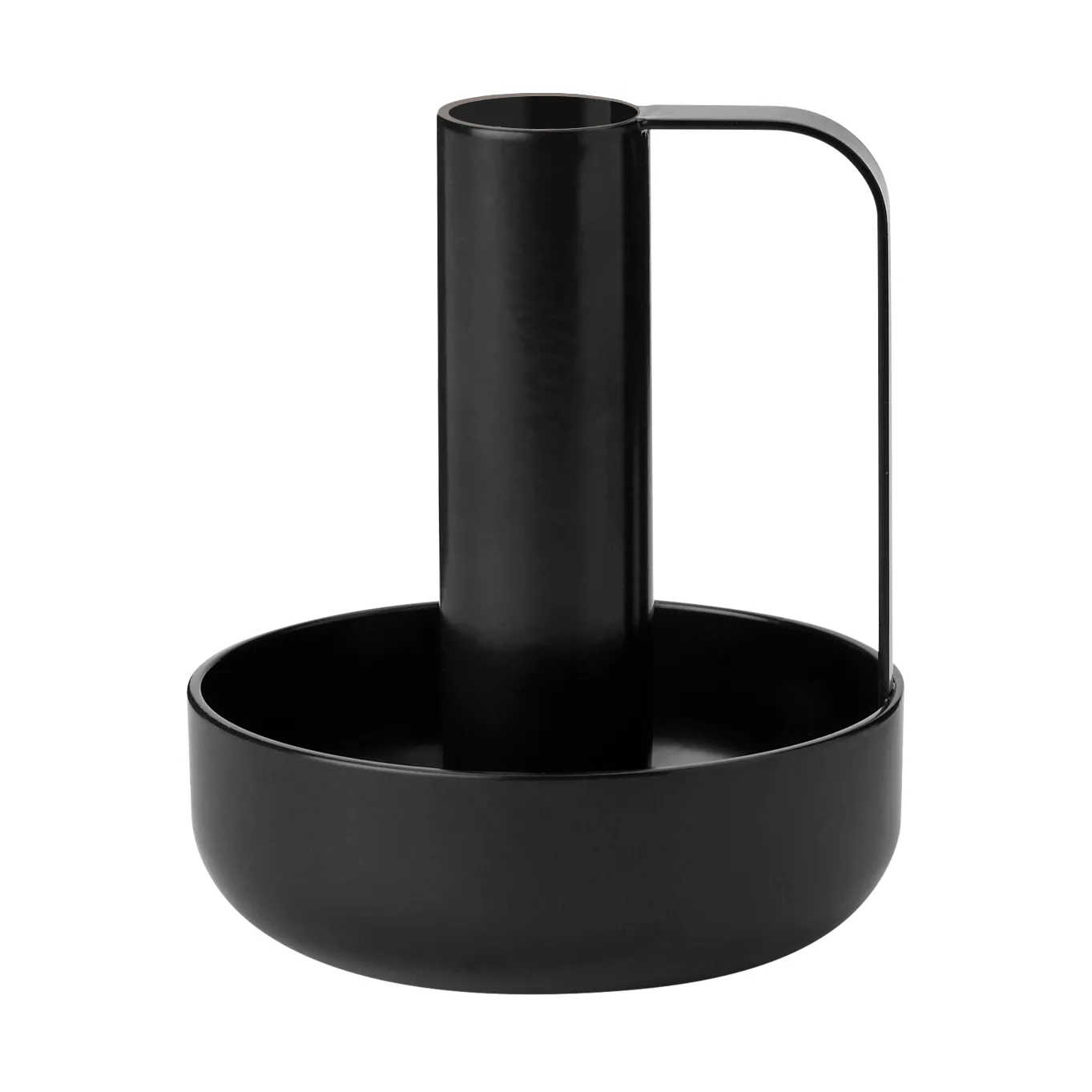 Ida キャンドルホルダー 10 cm, Black Stelton | ステルトン