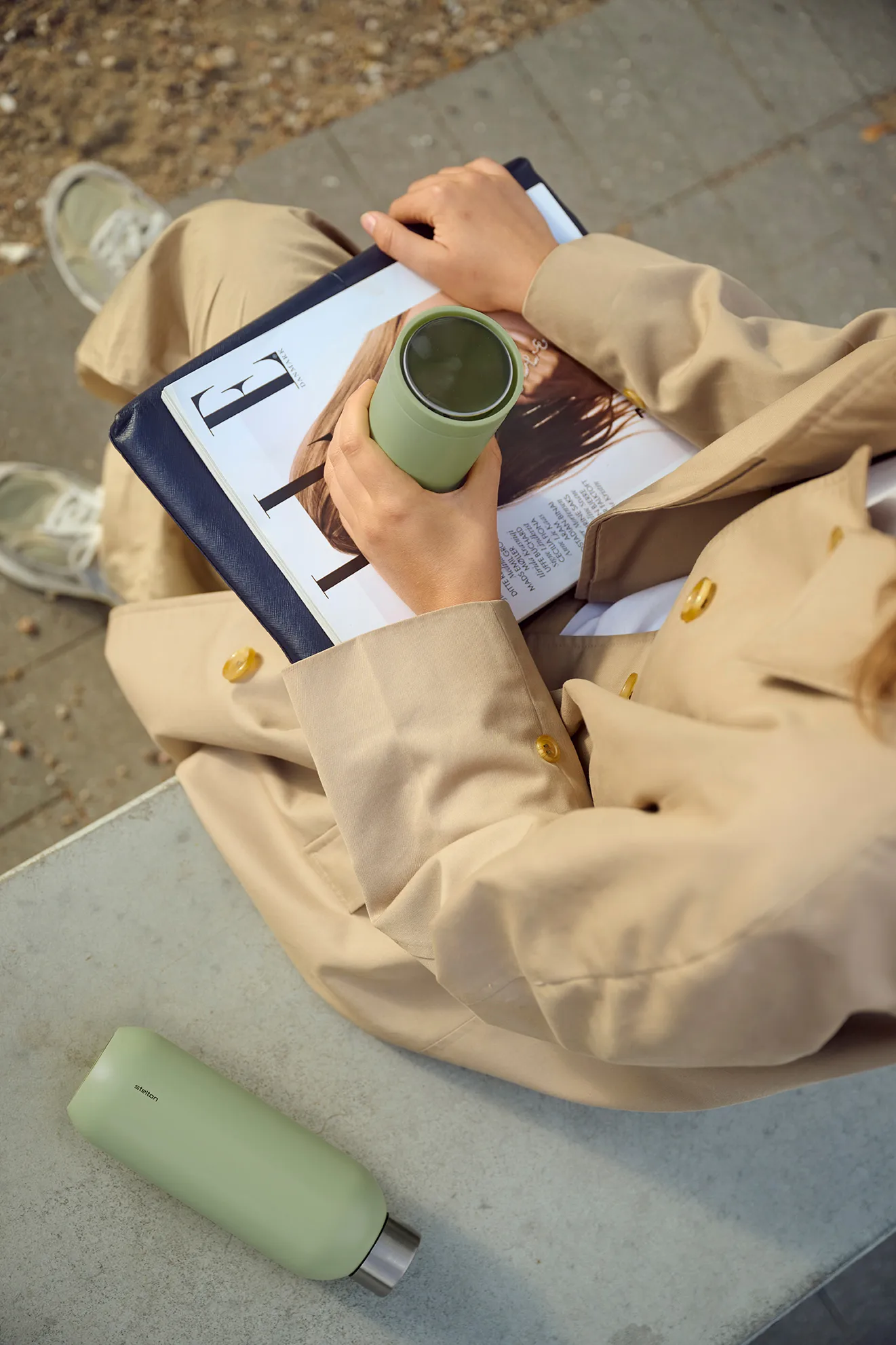 Keep Cool サーモス 0.6 L, Soft fern green Stelton | ステルトン