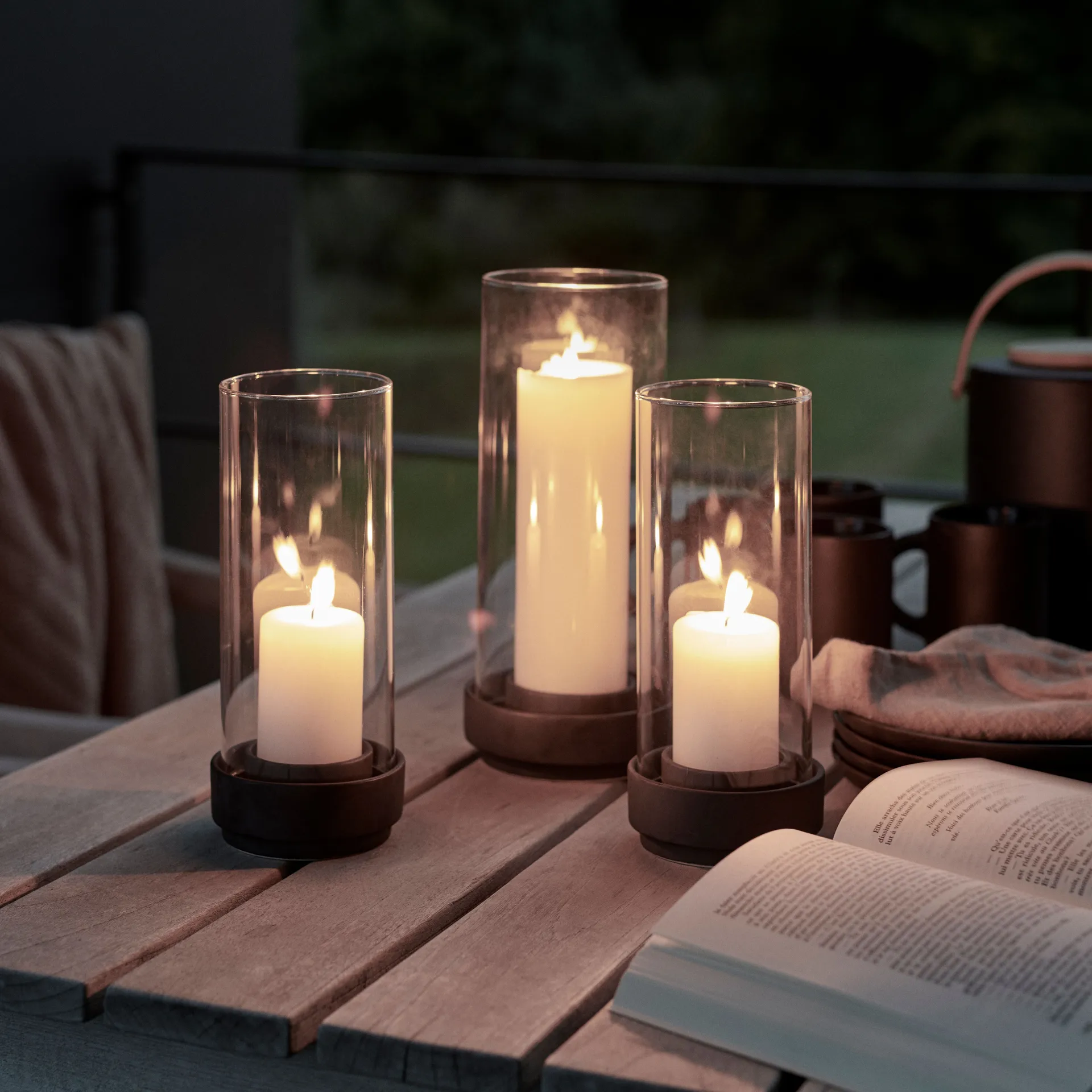 ハリケーン ランタン ブラック, Large Stelton | ステルトン