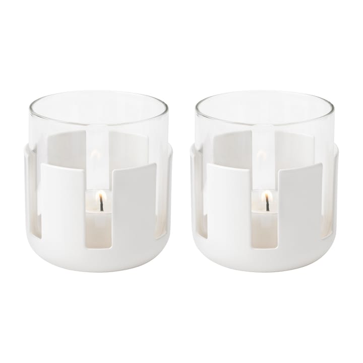 Luna キャンドルホルダー 2-pack - Soft white - Stelton | ステルトン