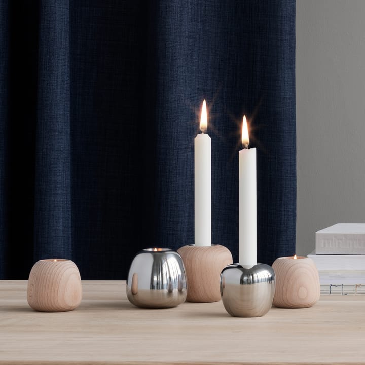 Ora キャンドルスティック ステンレススチール, large Stelton | ステルトン