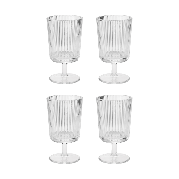 Pilastro ワイングラス 18 cl 4本 - Clear - Stelton | ステルトン