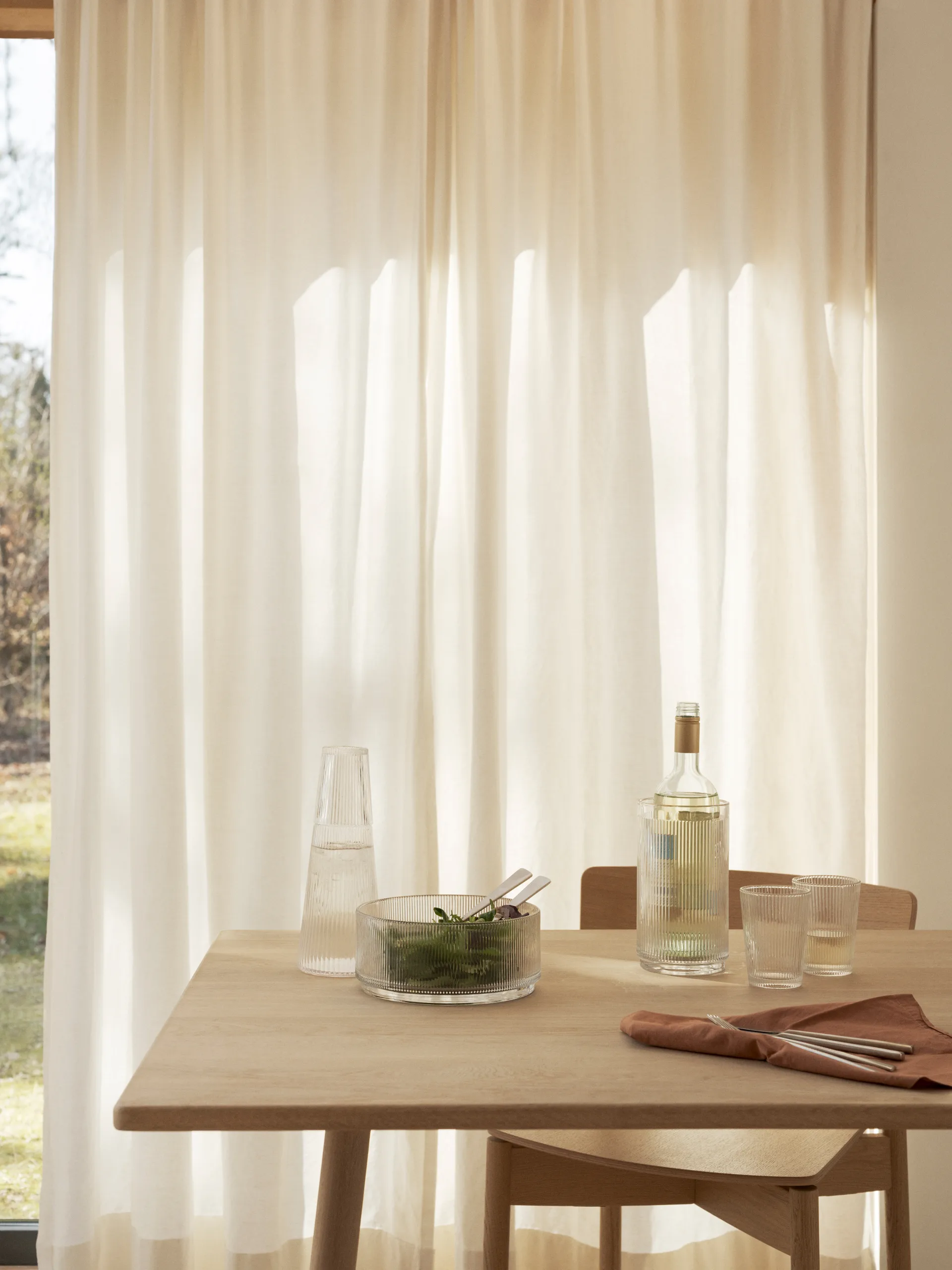 Pilastro サービングボウル Ø21 cm, Clear Stelton | ステルトン