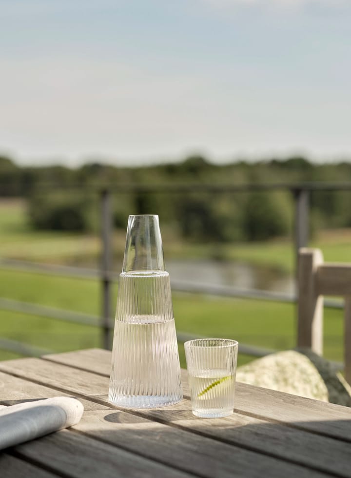 Pilastro グラス付きカラフェ, Clear Stelton | ステルトン