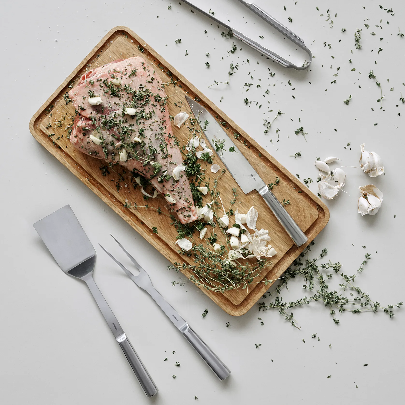 Sixtus カッティングボード 27x54 cm, oak Stelton | ステルトン