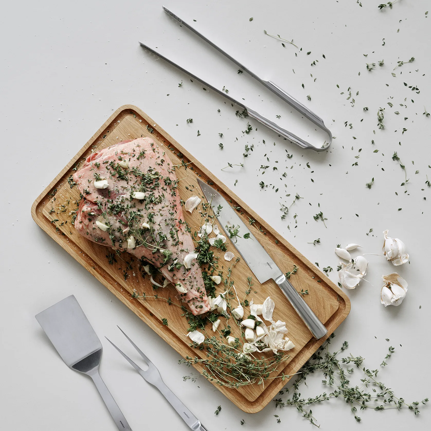 Sixtus grill tweezers, stainless steel Stelton | ステルトン