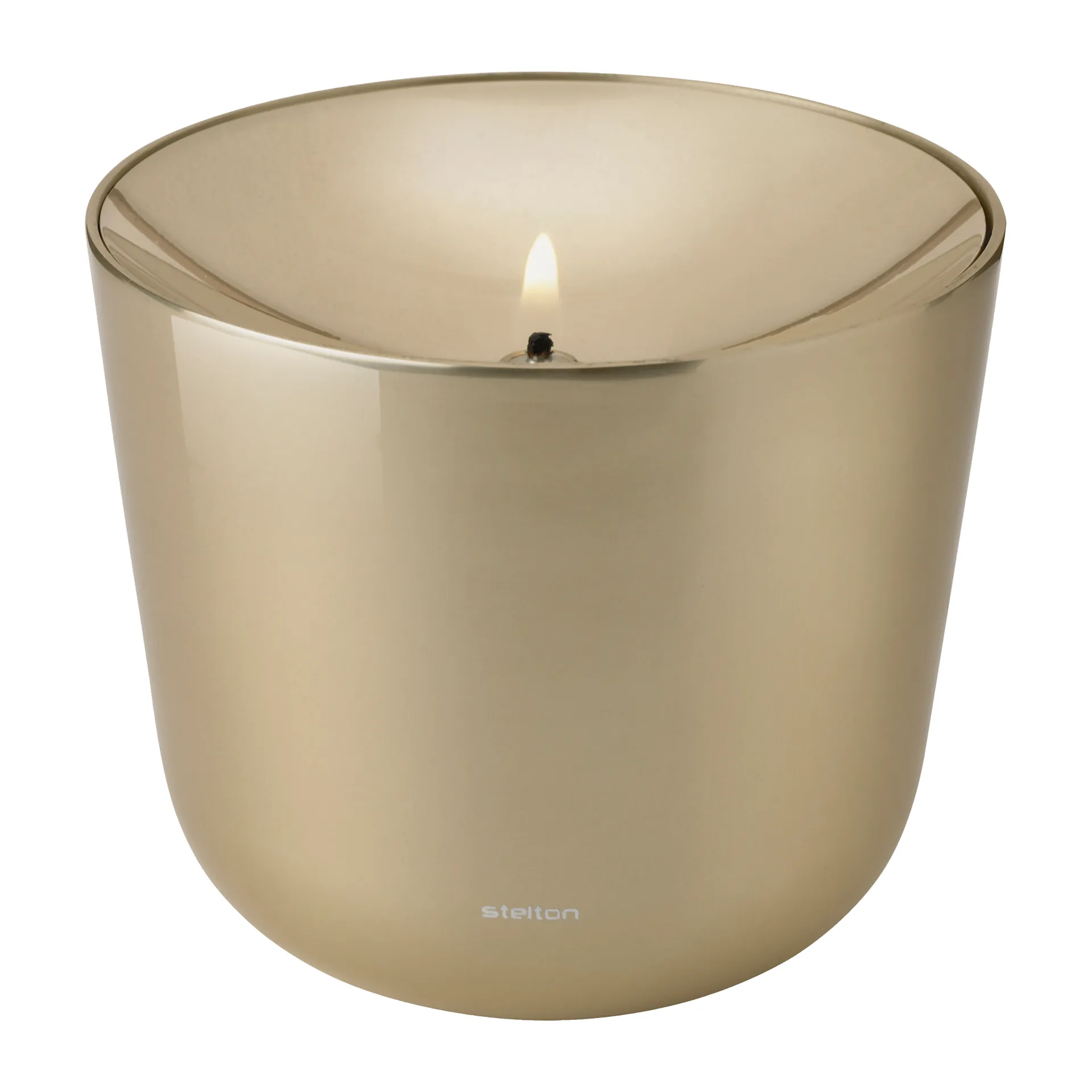 Solis オイルランプ Ø11.5 cm, Brass Stelton | ステルトン