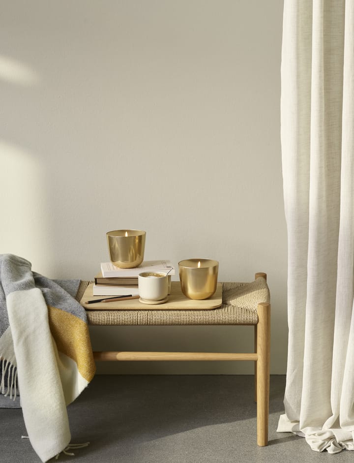 Solis オイルランプ Ø11.5 cm, Brass Stelton | ステルトン