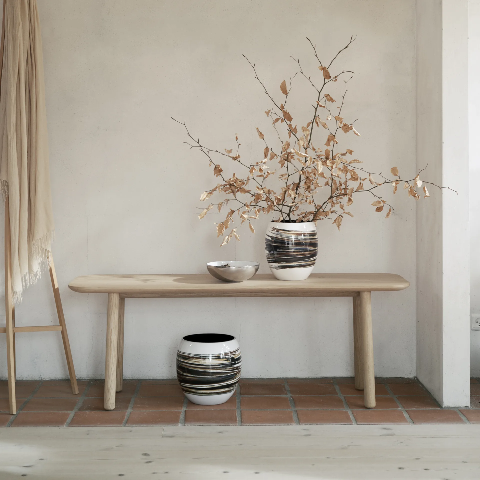 Stockholm Lignum 花瓶, Ø22.5 cm Stelton | ステルトン