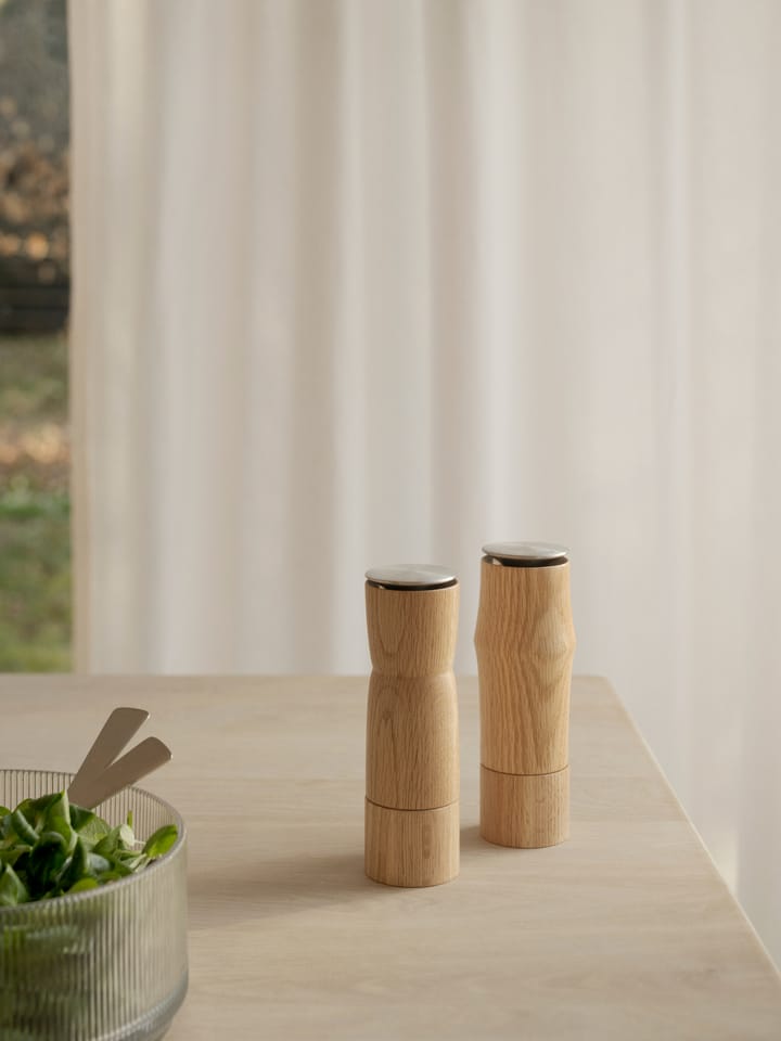 Stormソルト & ペッパーミルセット, Oak Stelton | ステルトン