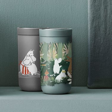 To Go Click ムーミンマグ 0.2 l, Soft light grey Stelton | ステルトン