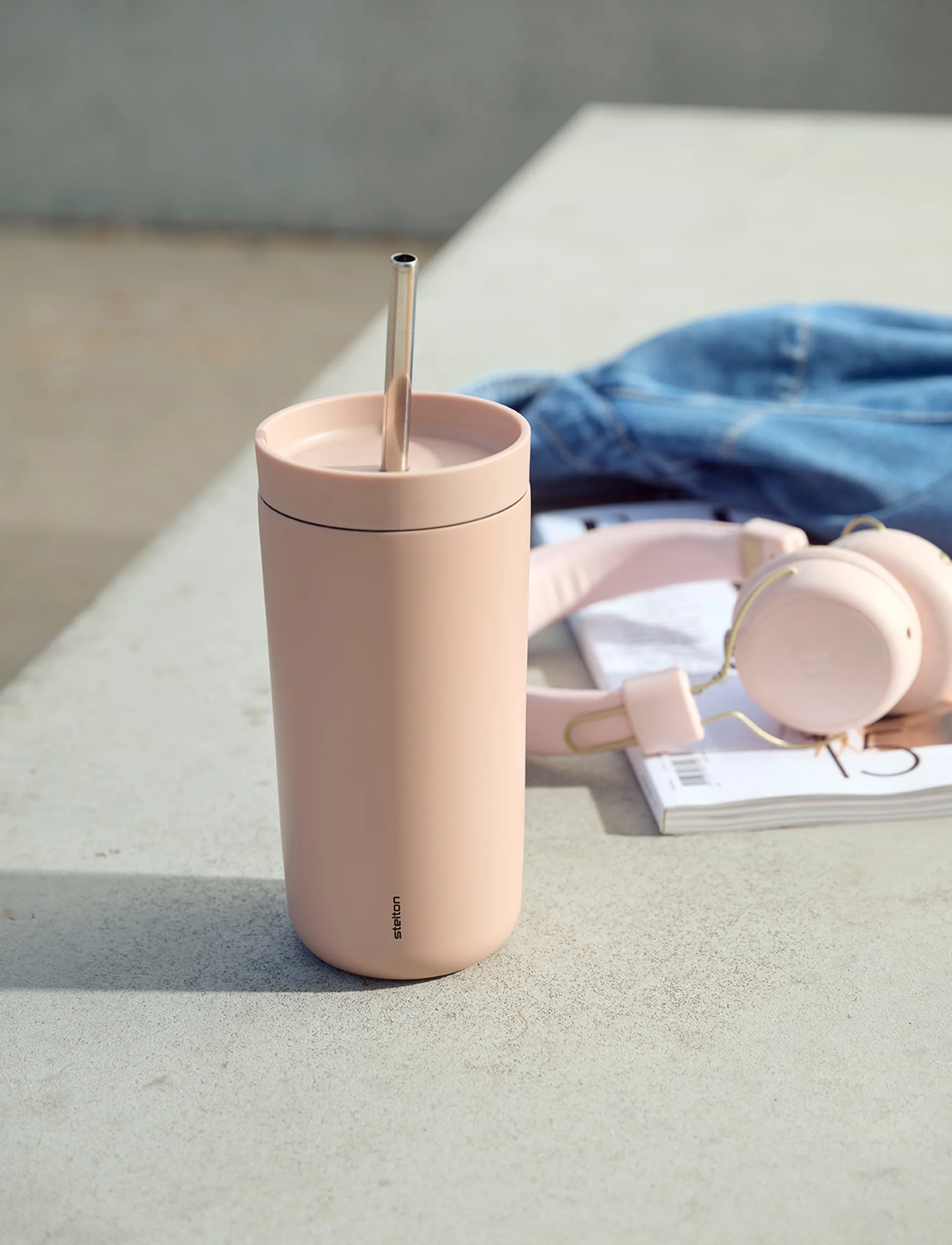 To Go Sip ストロー付きサーモスマグ 0.4 L, Heather Stelton | ステルトン