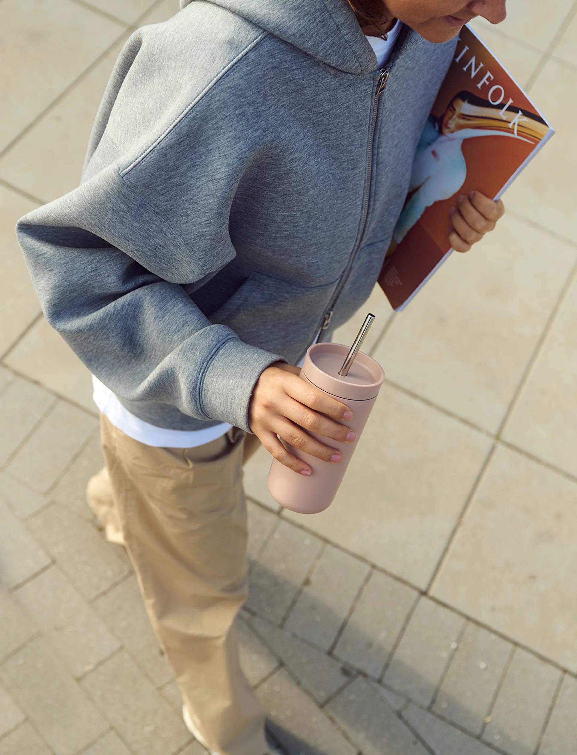 To Go Sip ストロー付きサーモスマグ 0.4 L, Heather Stelton | ステルトン