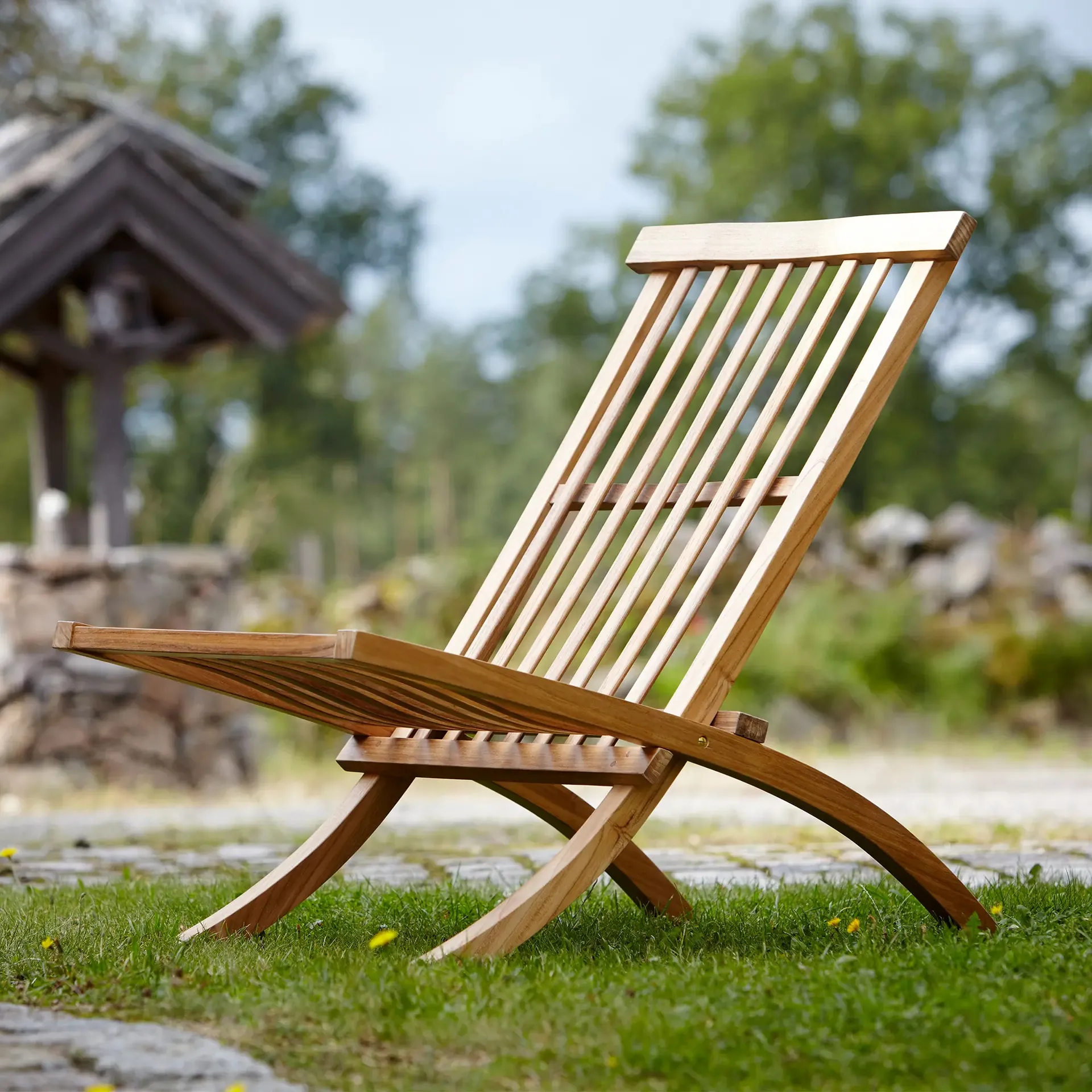 Hanö サイドテーブル, Teak Stockamöllan