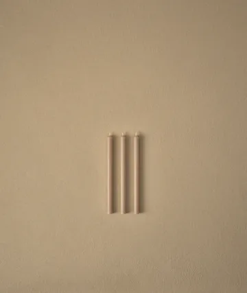 Nagel キャンドル 12本セット - Beige - STOFF | ストフ