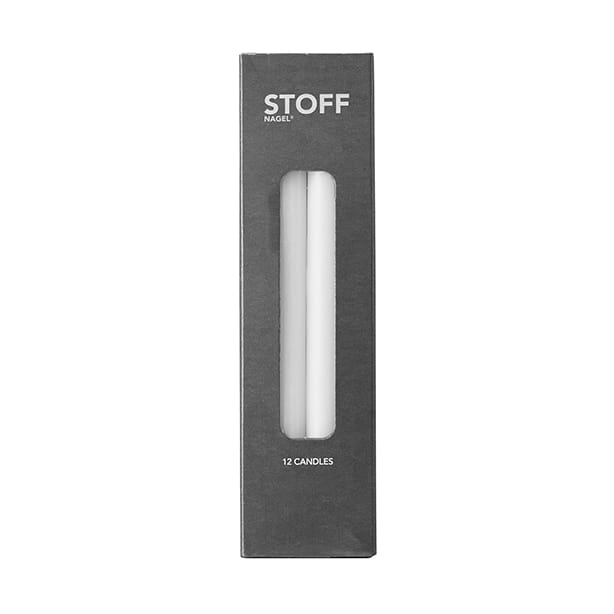 Nagel キャンドル 12本セット, white STOFF | ストフ