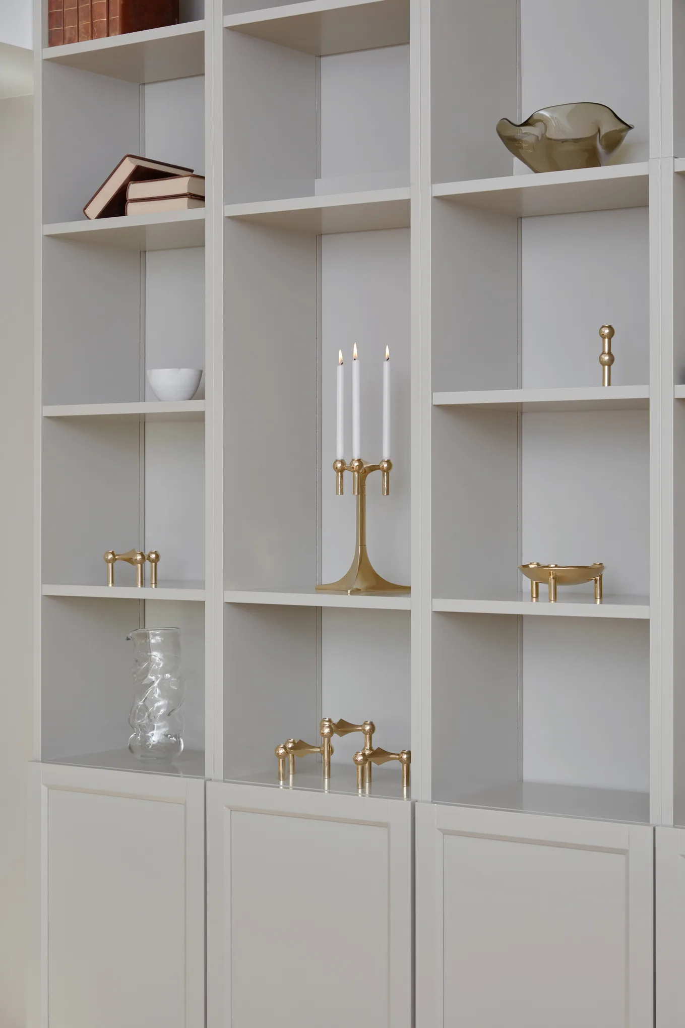 Nagel キャンドル 12本セット, white STOFF | ストフ