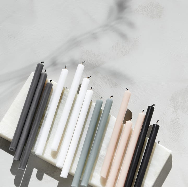 Nagel キャンドル 12本セット, white STOFF | ストフ