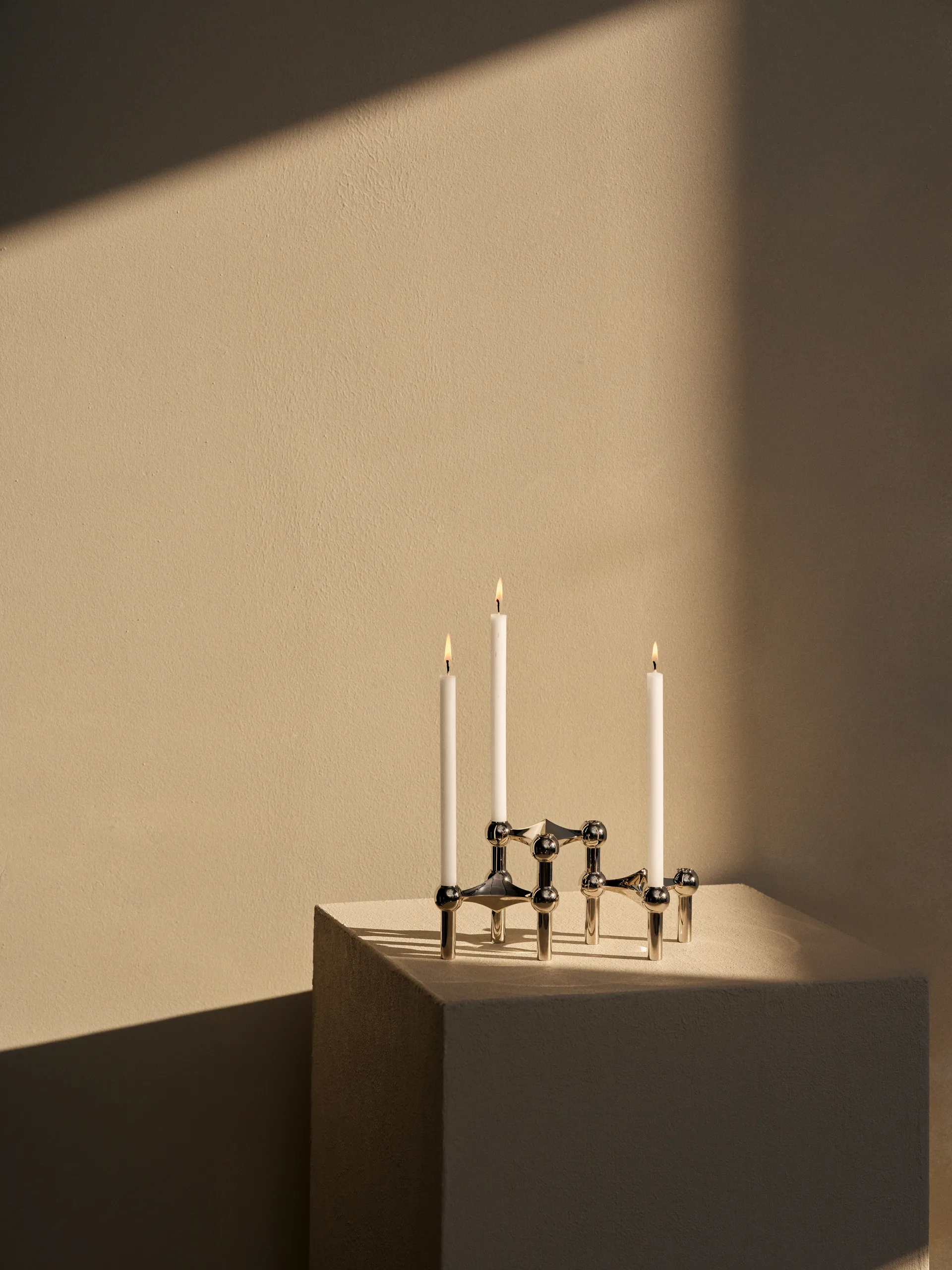 Nagel キャンドル 12本セット, white STOFF | ストフ