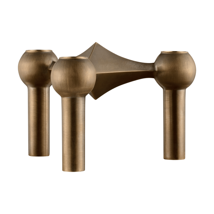 Nagel キャンドル ホルダー - Bronzed brass - STOFF | ストフ