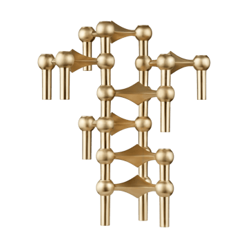 Nagel キャンドル ホルダー - Brushed brass - STOFF | ストフ