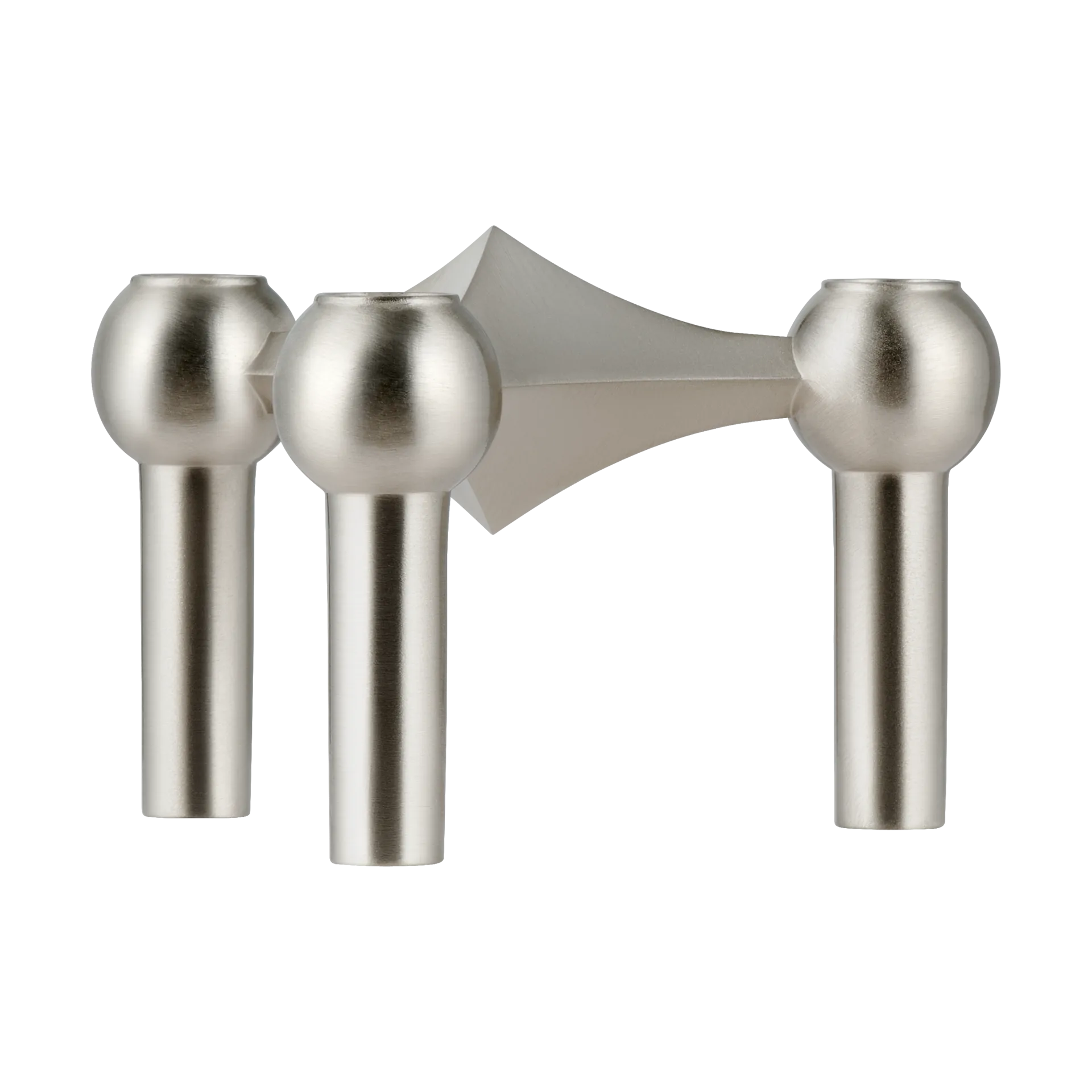 Nagel キャンドル ホルダー, Brushed chrome STOFF | ストフ