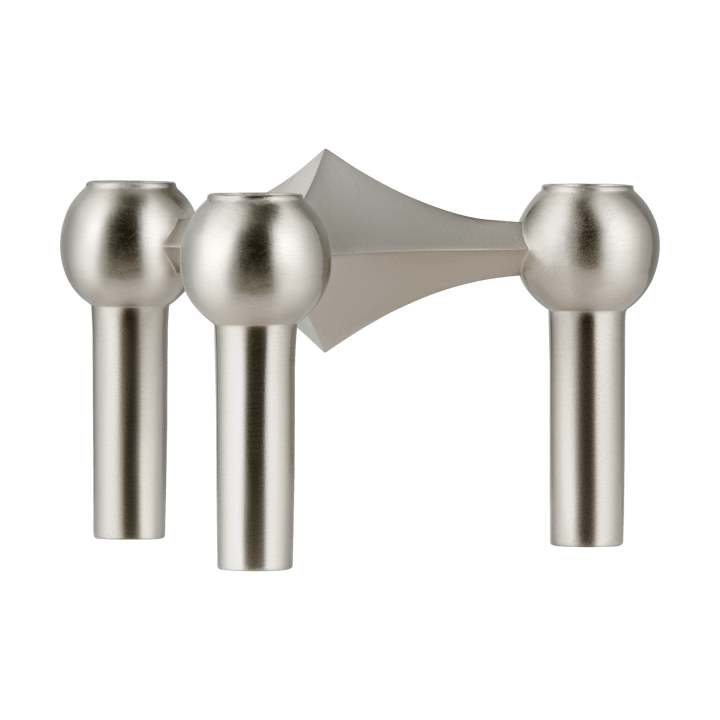 Nagel キャンドル ホルダー - Brushed chrome - STOFF | ストフ
