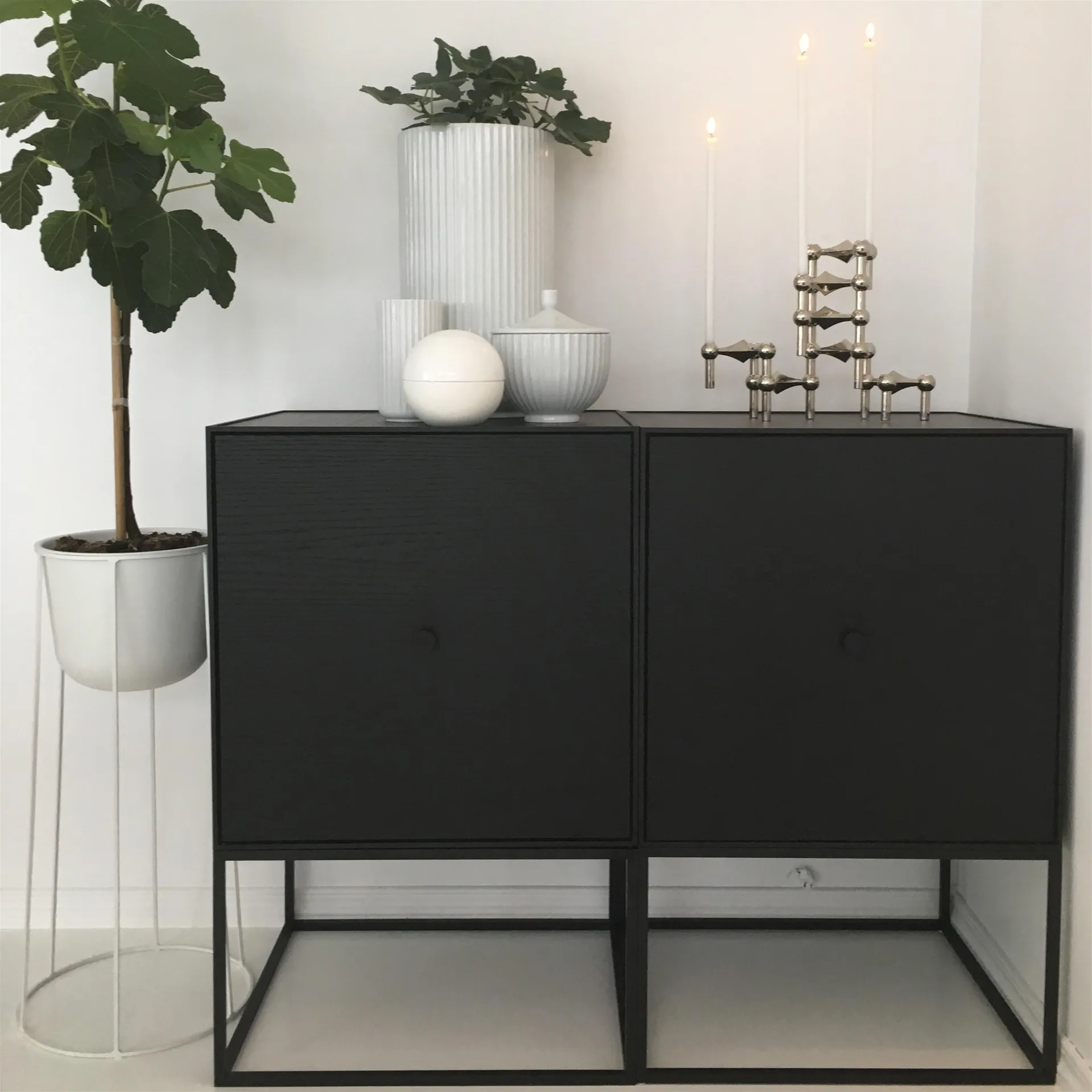 Nagel キャンドル ホルダー, chrome STOFF | ストフ