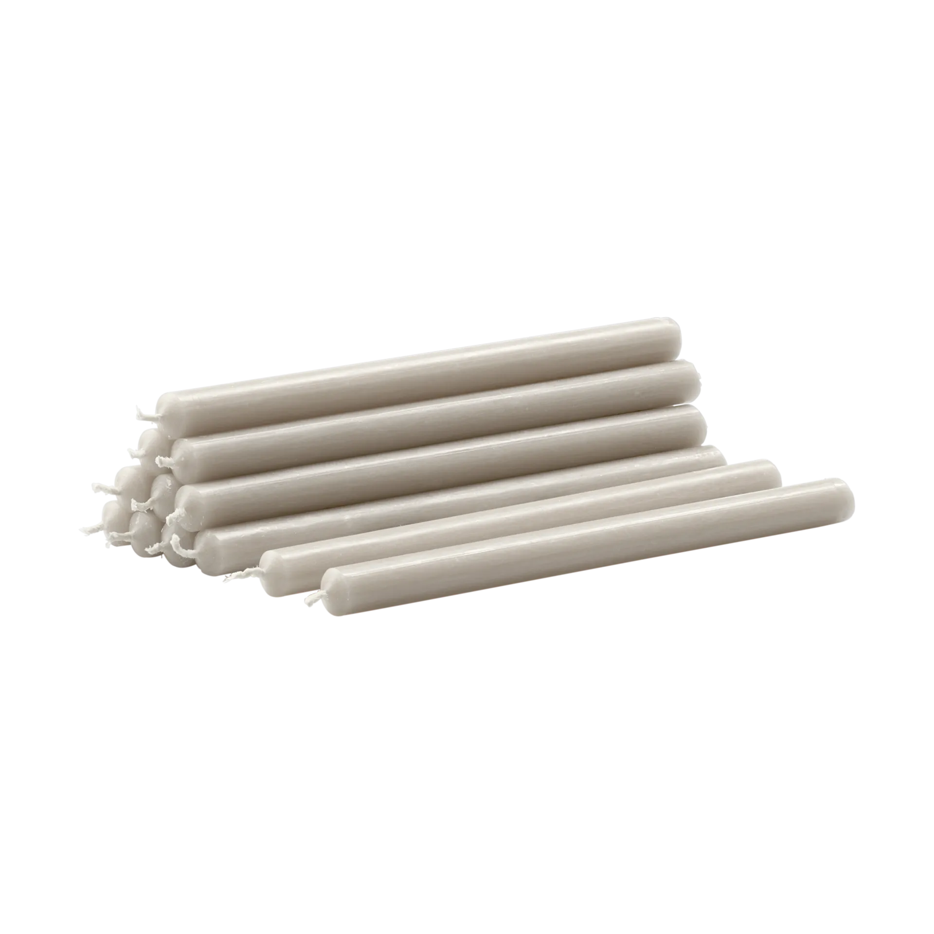 Nagel キャンドル 12本セット, Linen grey STOFF Nagel