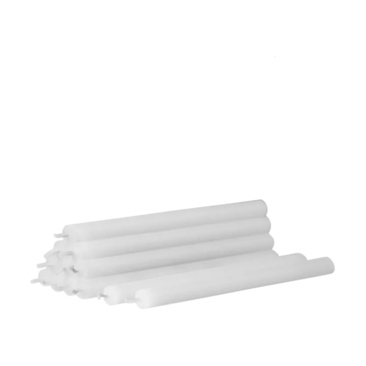 Nagel キャンドル 12本セット - white - STOFF Nagel