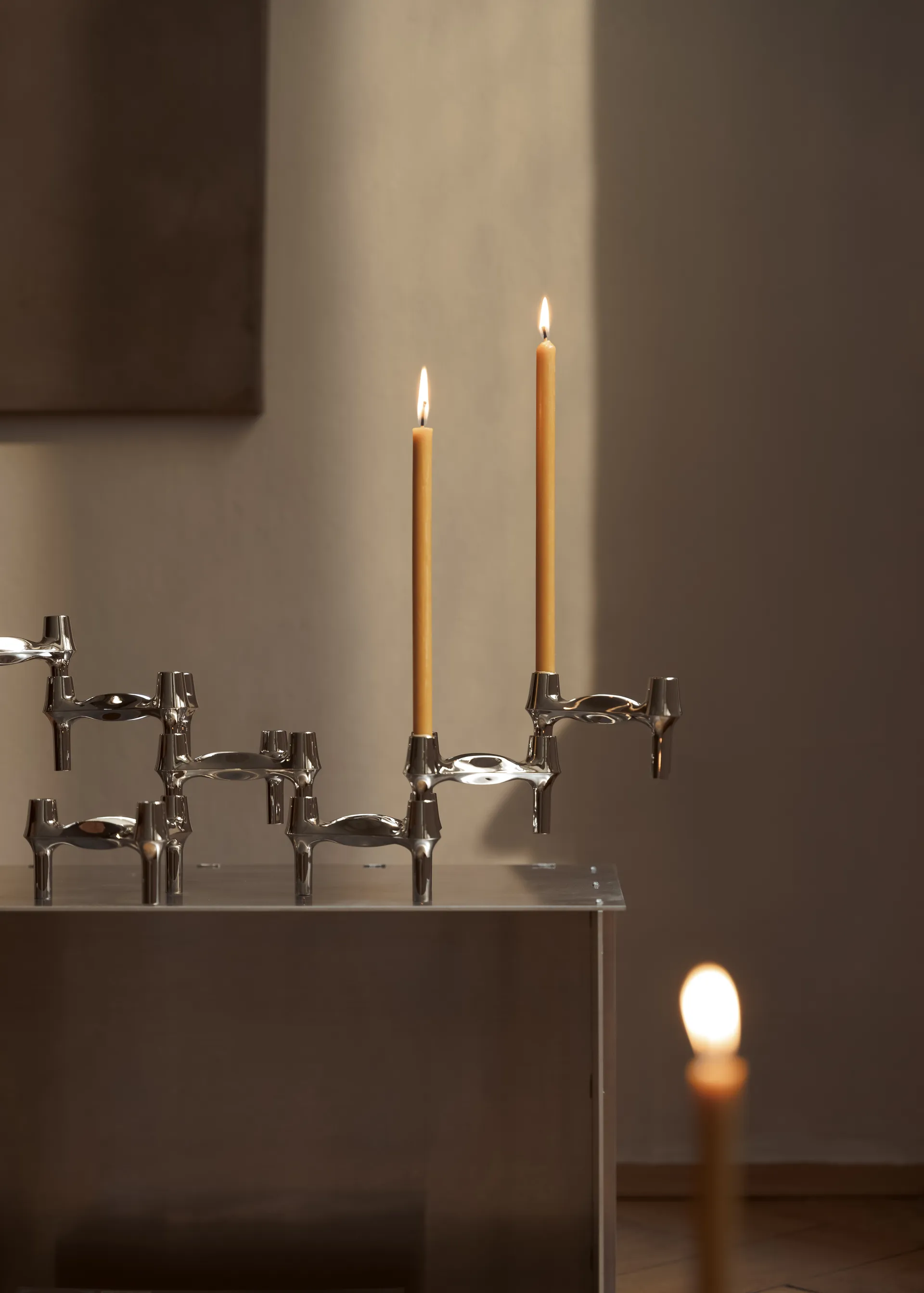 Nagel キャンドル 8本, Golden honey STOFF Nagel