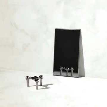Nagel キャンドル ホルダー - Black chrome - STOFF Nagel