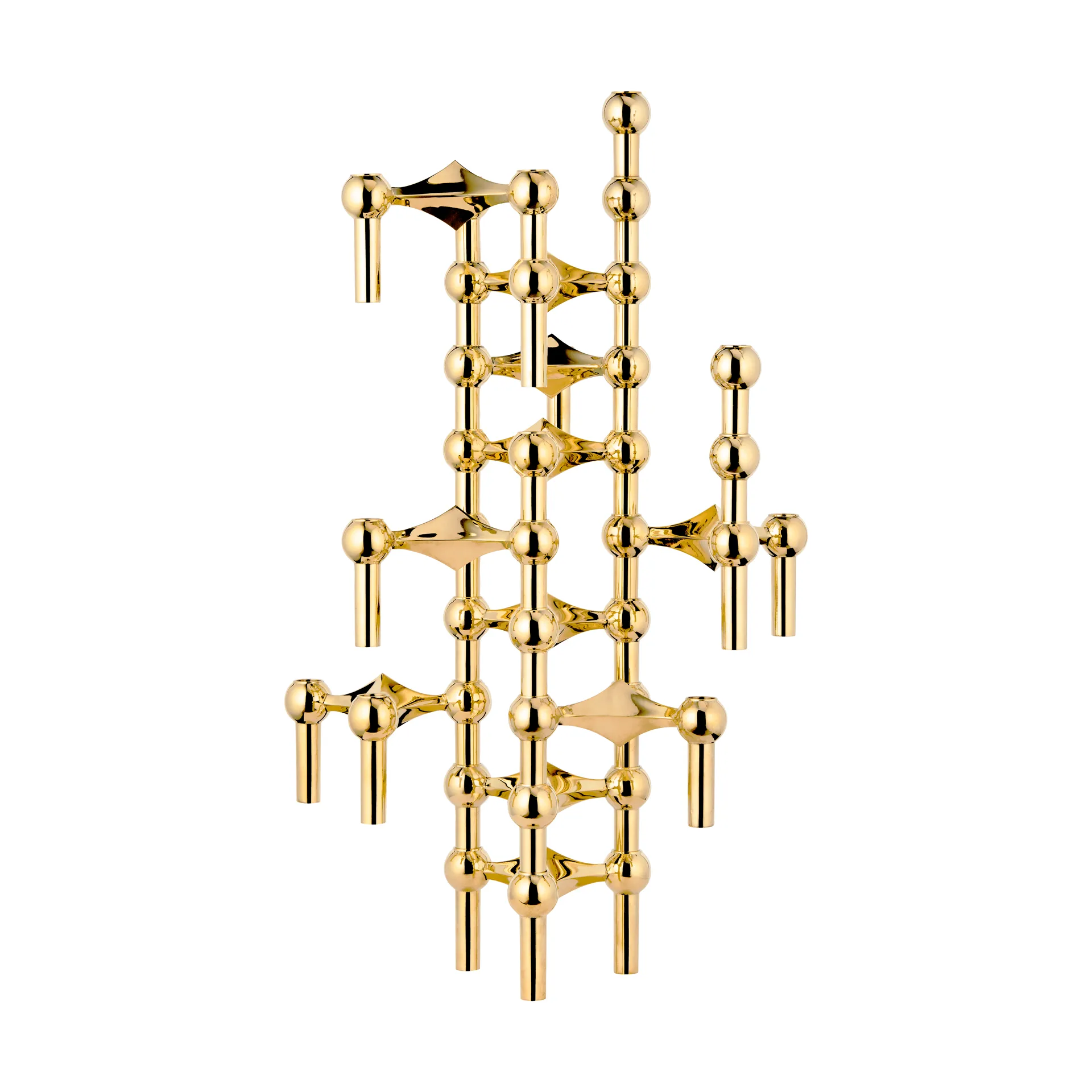 Nagel キャンドル ホルダー, brass STOFF Nagel