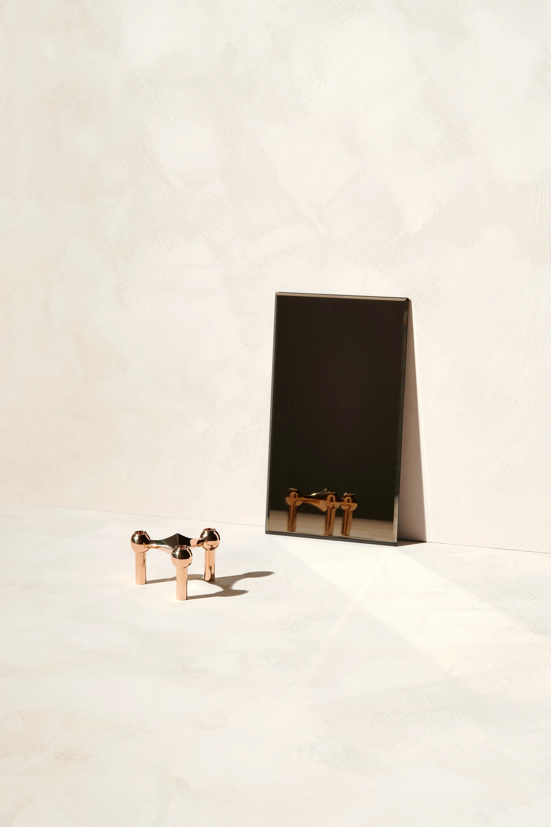 Nagel キャンドル ホルダー, Rosé gold STOFF | ストフ