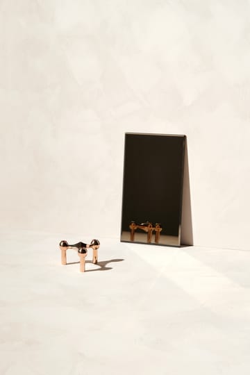 Nagel キャンドル ホルダー - Rosé gold - STOFF | ストフ