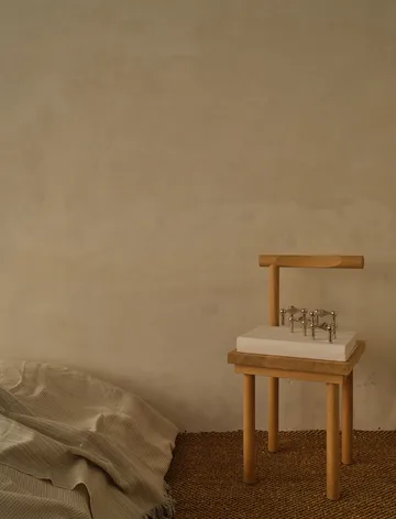 STOFF Nagel キャンドルホルダー 3個 - chromium - STOFF Nagel