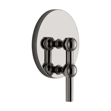 STOFF Nagel ウォールキャンドルホルダー - Black chrome - STOFF Nagel